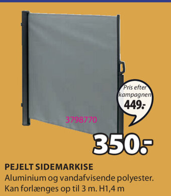 Pejelt Sidemarkise