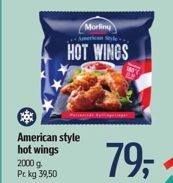 Føtex American Style Hot wings tilbud