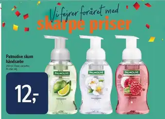 Føtex Palmolive skum håndsæbe tilbud