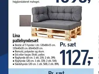 Lina pallehyndesæt