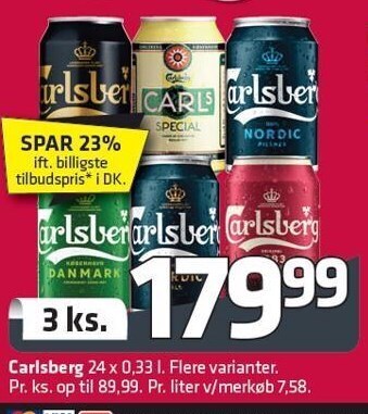 Fleggaard Carlsberg tilbud