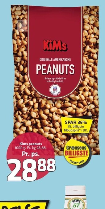 Fleggaard Kims peanuts tilbud