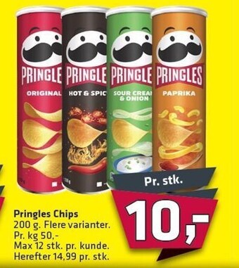 Fleggaard Pringles chips tilbud
