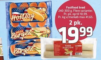 Fleggaard Fastfood brød tilbud