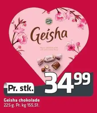 Geisha chokolade