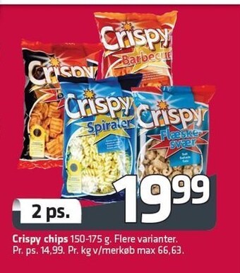 Fleggaard Crispy chips tilbud