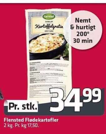 Fleggaard Flensted Flødekartofler tilbud