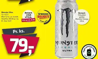 Fleggaard Monster ultra tilbud