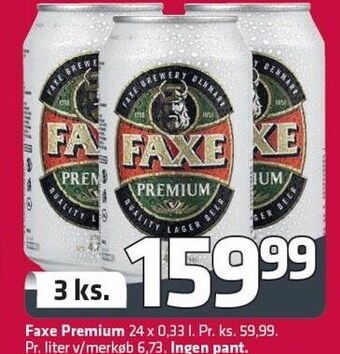 Fleggaard Faxe Premium tilbud