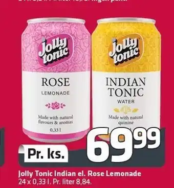 Fleggaard Jolly Tonic Indian el. Rose Lemonade tilbud
