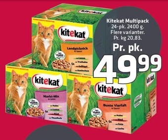 Fleggaard Kitekat Multipack tilbud