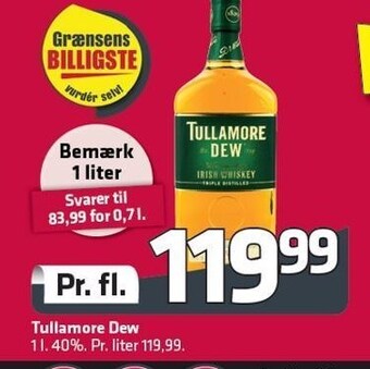 Fleggaard Tullamore Dew tilbud