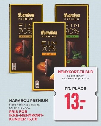 MENY Marabou Premium tilbud