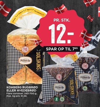 MENY Kohberg Rugbrød tilbud