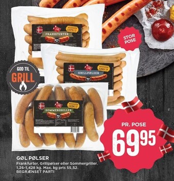 MENY Gøl pølser tilbud
