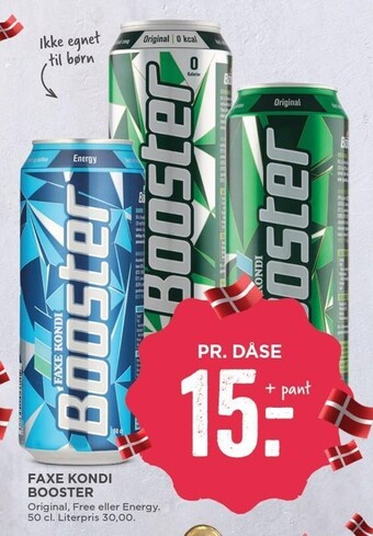 MENY Faxe Kondi Booster tilbud