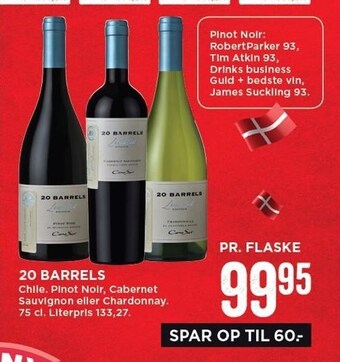 MENY 20 Barrels tilbud