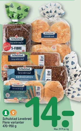 REMA 1000 Schulstad Levebrød tilbud