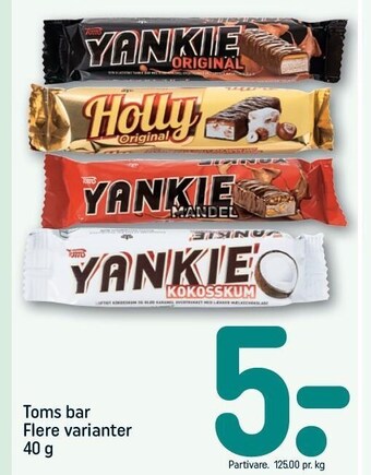 REMA 1000 Toms bar tilbud