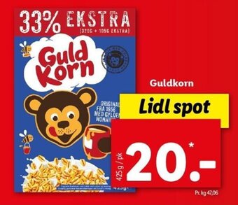 Lidl Guldkorn 425g tilbud