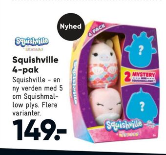 Squishville 4-pak