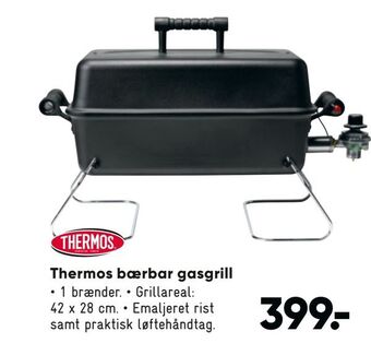 Bilka Thermos bærbar gasgrill tilbud