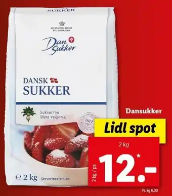 Dansukker 2kg