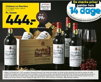 Bilka Château La Pierriére tilbud