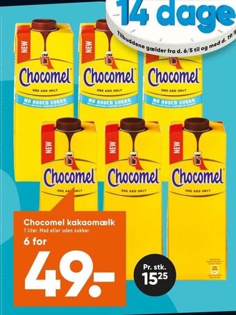 Bilka Chocomel kakaomælk tilbud