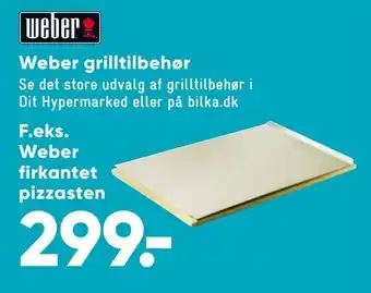 Bilka Weber firkantet pizzasten tilbud