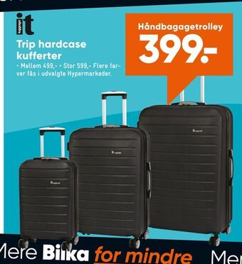 Bilka Trip hardcase kufferter tilbud
