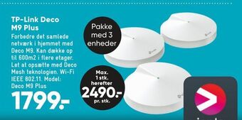 Bilka TP-Link Deco M9 Plus tilbud