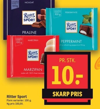 SPAR Ritter sport tilbud