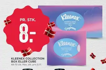 MENY Kleenex collection box eller cube tilbud