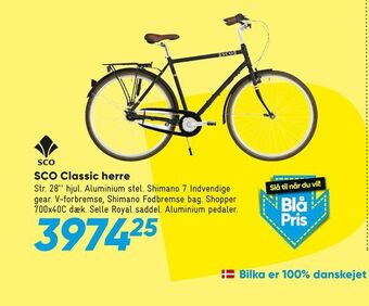 Bilka SCO Classic herre tilbud