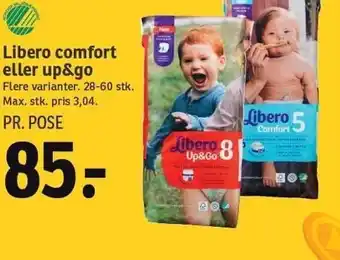 SPAR Libero comfort el. up&go tilbud