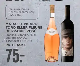 Matsu el picaro toro eller fleurs de prairie rosé