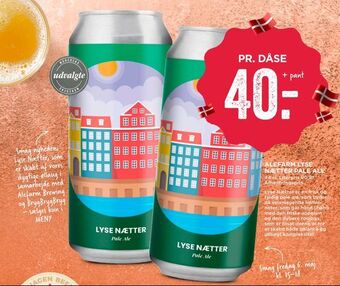 MENY Alefarm lyse nætter pale ale tilbud