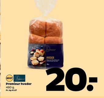 Netto Premieur Hveder 480 g tilbud