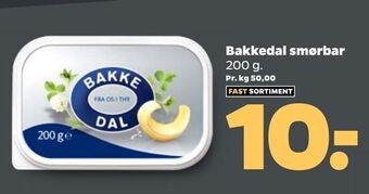 Netto Bakkedal smørbar tilbud