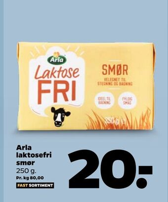 Netto Arla Laktosefri Smør 250 g tilbud