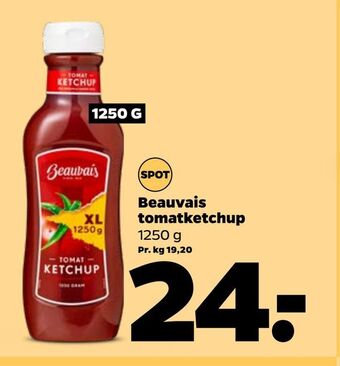 Netto Beauvais Tomatketchup 1250 g tilbud