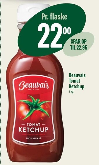 Min Købmand Beauvais tomat ketchup tilbud
