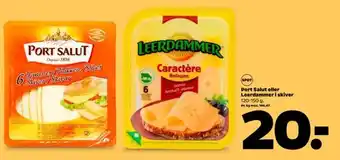 Port Salut eller Leerdammer i Skiver 120-150 g