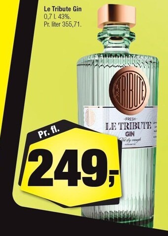 Calle Le Tribute Gin tilbud