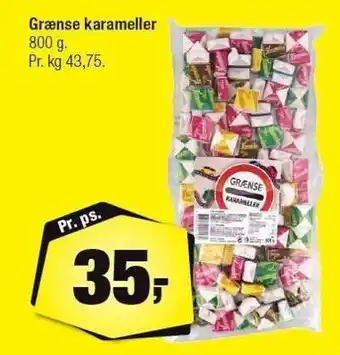 Calle Grænse karameller 800 g tilbud