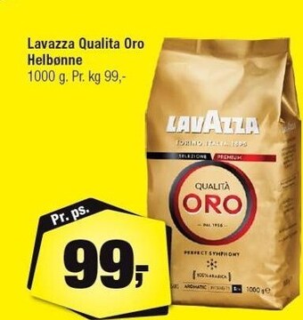 Calle Lavazza Qualita Oro Helbønne tilbud