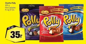 Calle Cloetta Polly 400 g tilbud