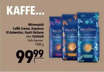 Citti Caffé Crema, Espresso, El Autentico, Gusti Italiano el. Schümli tilbud