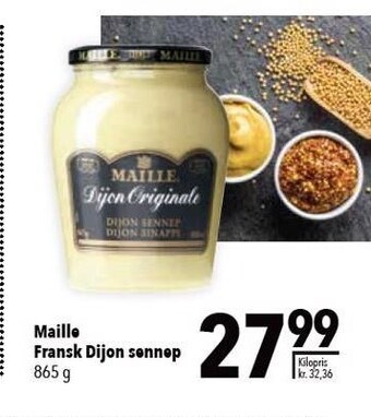 Citti Maille Fransk Dijon sennep tilbud